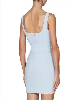 Shona Joy Georgie Tank Mini W. Frill Dree Powder Blue Size AU 12 for rent on The Volte - image 4