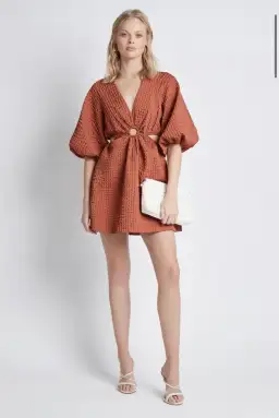 Sheike Sadie Dress Size Rust AU 8 for rent on The Volte - image 1