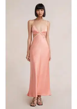 Bec & Bridge Veronique Dress Coral Size AU 8 for rent on The Volte - image 1