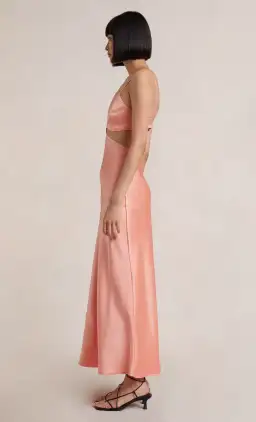 Bec & Bridge Veronique Dress Coral Size AU 8 for rent on The Volte - image 2