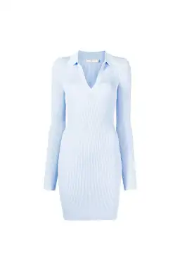 Bec & Bridge Harper Knit Mini Dress Sky Blue Size 6 / AU 10 for rent on The Volte - image 4