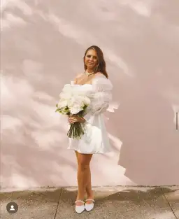 Lurelly White Cloud Dress Size US 6/ AU 10 for rent on The Volte - image 3