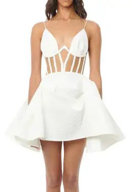 Eliya The Label Addison Dress White Size M / AU 10 for rent on The Volte - image 2