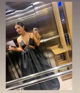 Helen O'Connor Super Nova Gown in Black Size 10 for rent on The Volte - image 1