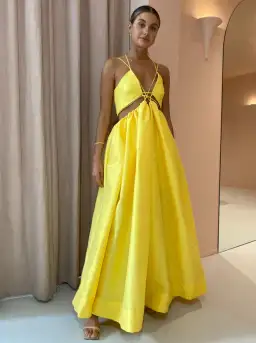 Helen O'Connor Super Nova Gown in Black Size 10 for rent on The Volte - image 2