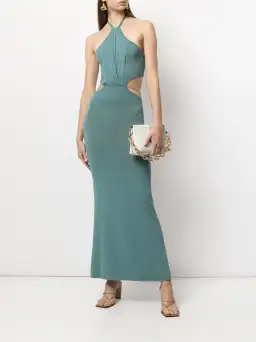 Manning Cartell Limitless Knit Chain Dress Blu Oxide Size S/Au 8 for rent on The Volte - image 3