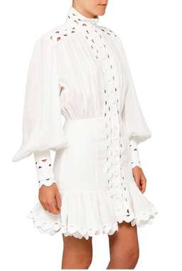 Zimmermann Ninety Six Wave Dress Size 8