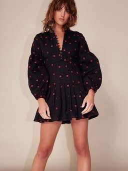 C/MEO Collective- Harmonious Long Sleeve Dress Black Size 10 for rent on The Volte - image 1