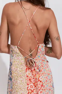 Arnhem Clothing Aurora Strappy Midi Dress Floral Multi Size 10 for rent on The Volte - image 3