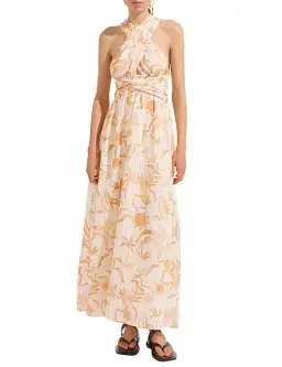 Steele Dominique Dress Print Size 6