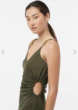 Manning Cartell Perpetual Green Dress Olive Size 6