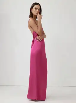 Lexi Clothing Venus Dress Magenta Size 8 for rent on The Volte - image 2