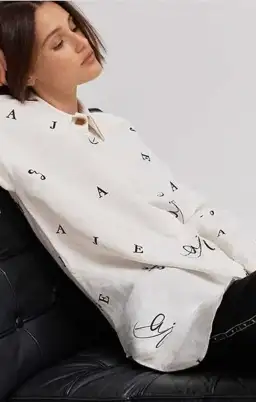 Aje Psychedelia Multi Logo Shirt Size 10 for rent on The Volte - image 6