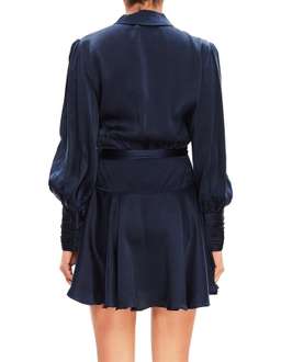 Zimmermann Navy mini wrap dress size 6