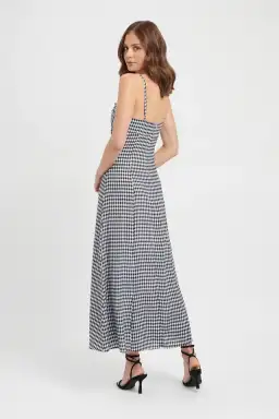 Kookai Alora Gingham Day Dress Size AU 12  for rent on The Volte - image 2