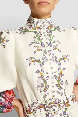 Zimmermann Lovestruck Mini Dress Tunic Size 3/AU 14 for rent on The Volte - image 1