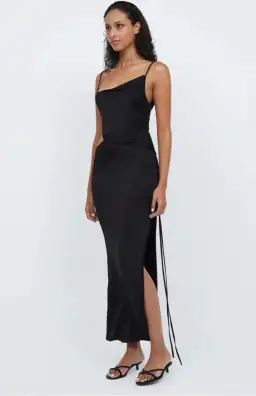 Bec and Bridge Ariel Asym Maxi Dress Black Size 6 for rent on The Volte - image 2