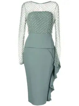 Rachel Gilbert Estelle Dress Green Size 4/Au 14  for rent on The Volte - image 3