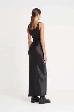 Sir the Label Editta Bias Dress Black Size 2 / AU 10 for rent on The Volte - image 2