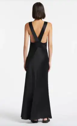 Sir The Label Aries Cut Out Gown Black Size 0 / AU 6 for rent on The Volte - image 2