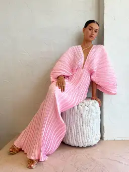 Sonya Gianna Dress In Dusty Rose Pink Size AU 10 for rent on The Volte - image 4