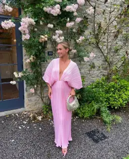 Sonya Gianna Dress In Dusty Rose Pink Size AU 10 for rent on The Volte - image 1