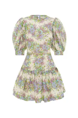 Alemais Alamos Agnes Mini Dress Cream Size AU 12  for rent on The Volte - image 5