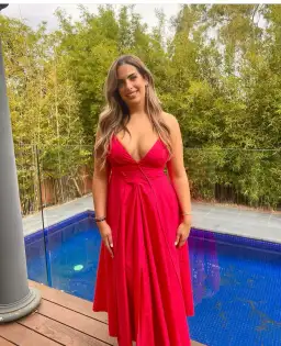 Scanlan Theodore Parachute Strappy Dress in Fuchsia Pink Size AU 12 for rent on The Volte - image 4