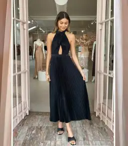 L'Idee Renaissance Gown Black Size AU 8 for rent on The Volte - image 1