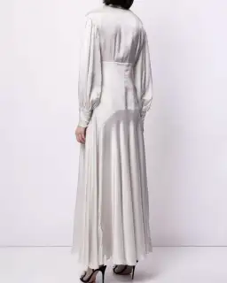 Alice McCall Mexicola Midi Dress White Size AU 8 for rent on The Volte - image 3