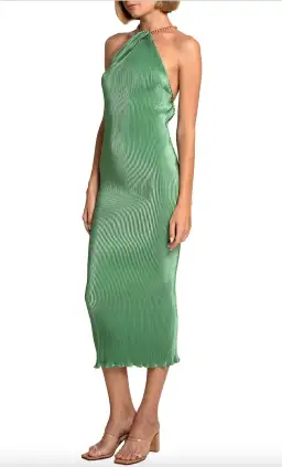 L’Idee Klum Chain Gown in Sea Green Size AU 6