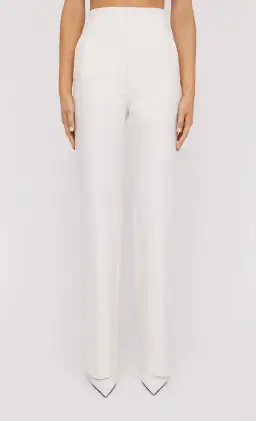 Scanlan Theodore Double Cotton Waistcoat and Trousers Set Alabaster Size 8  for rent on The Volte - image 5