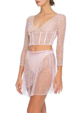 Dyspnea Certified Freak Bodice Pink Size L/AU 12