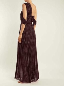 Self Portrait - Polka dot maxi dress size 8