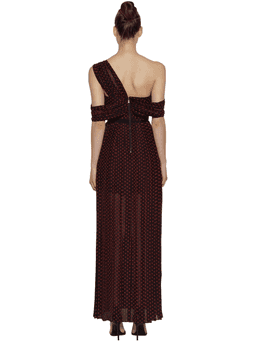 Self Portrait - Polka dot maxi dress size 8