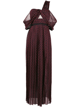 Self Portrait - Polka dot maxi dress size 8
