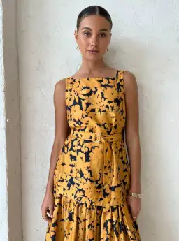 ACLER Astoria Dress in Night Garden Size 10 for rent on The Volte - image 2