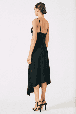 SHONA JOY Voltaire Cocktail Dress | Colour: Black