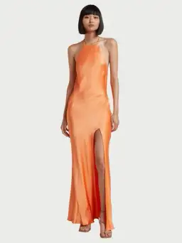 Bec & Bridge Annika Maxi Dress Orange Size AU 6