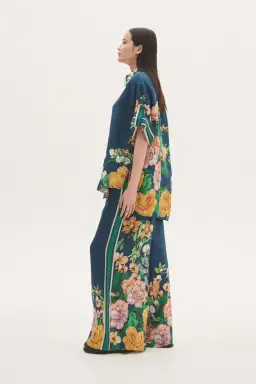 Alemais Lyla Pant and Shirt Set Floral Size 8 for rent on The Volte - image 3