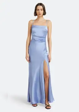 Bec & Bridge Nadia Maxi Dress Cornflower Blue Size 6 for rent on The Volte - image 1