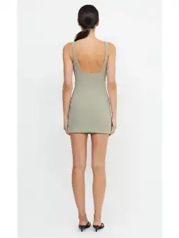 Bec & Bridge Karina Mini Dress Sage Size AU 6 for rent on The Volte - image 3