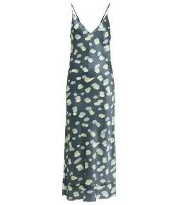 Lee Mathews Bella Printed Silk Satin Slip Dress Print Size 6 for rent on The Volte - image 3