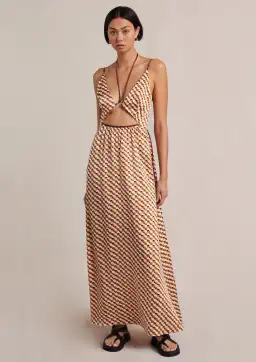 Bec & Bridge Casablanca Maxi Dress Print Size 6 for rent on The Volte - image 1