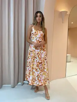 Acler Withington Dress in Lilac Blush Size 10  for rent on The Volte - image 2