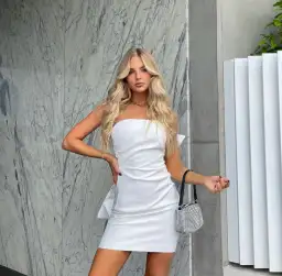 Bianca & Bridgett Maple Dress White Size AU 6 for rent on The Volte - image 4