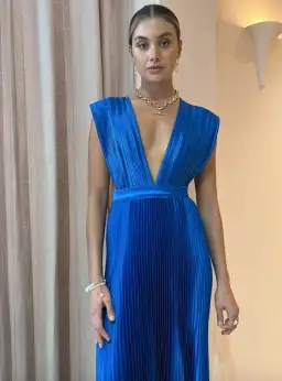 L'idée Gala Gown Moroccan Blue Size AU 14 for rent on The Volte - image 6