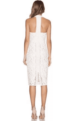 Lover the label poppy rose halter dress for rent on The Volte - image 2