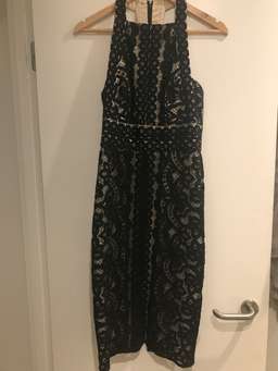 Lover the label poppy rose halter dress for rent on The Volte - image 5