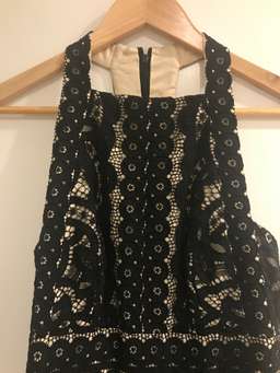 Lover the label poppy rose halter dress for rent on The Volte - image 4